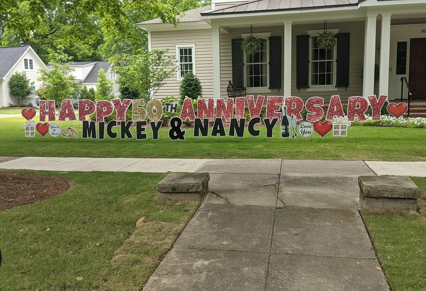 Happy Anniversary Mickey and Nancy