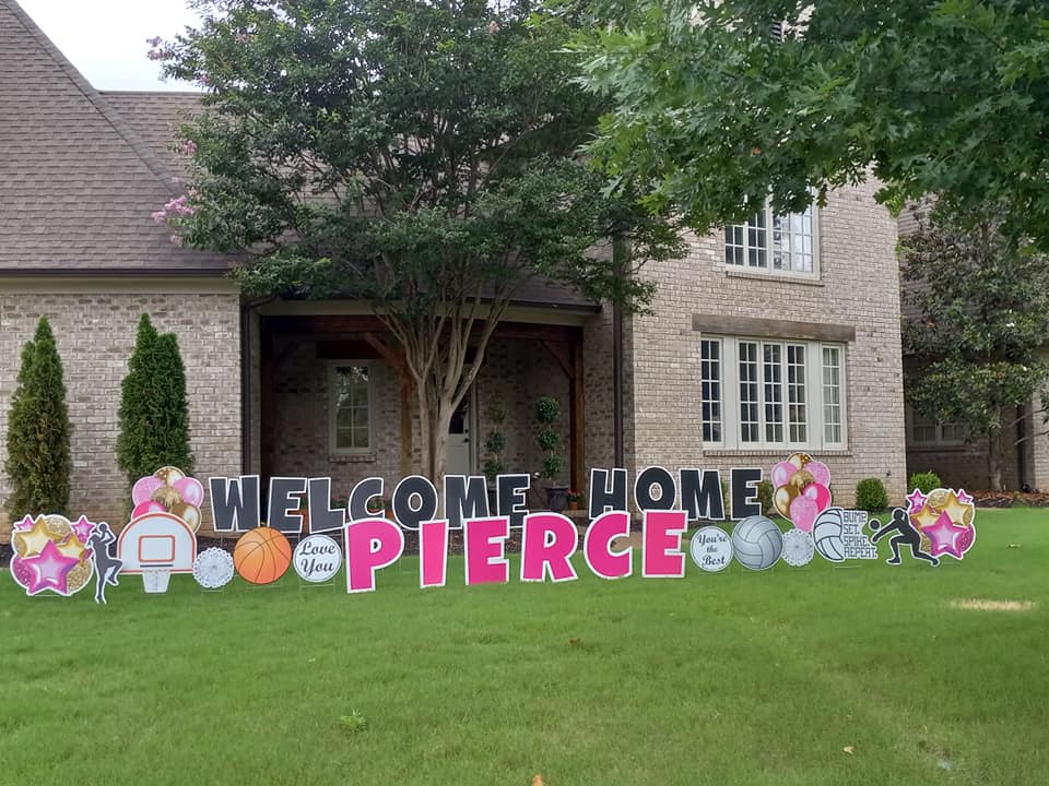 Welcome Home Sign